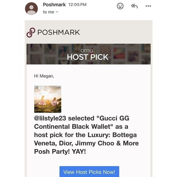 Gucci GG Continental Black Wallet, Host Pick for Luxury Posh Party!! - Picture 14 of 14